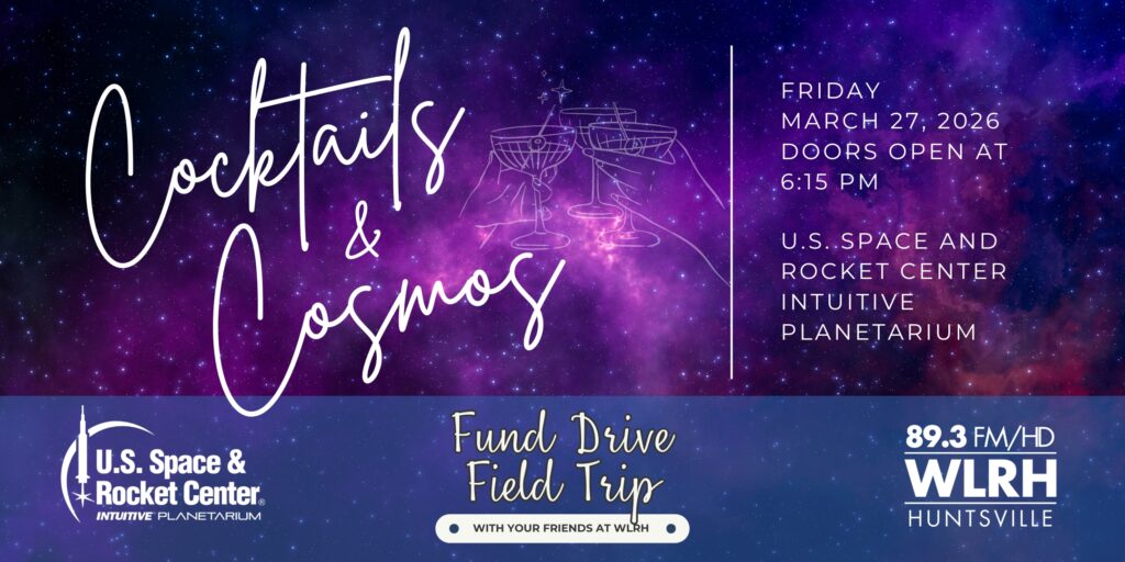 Join WLRH for Cocktails & Cosmos at USSRC on 3/27!