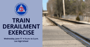 Emergency Agencies Conduct Large-Scale Train Derailment Drill Near Lee High School