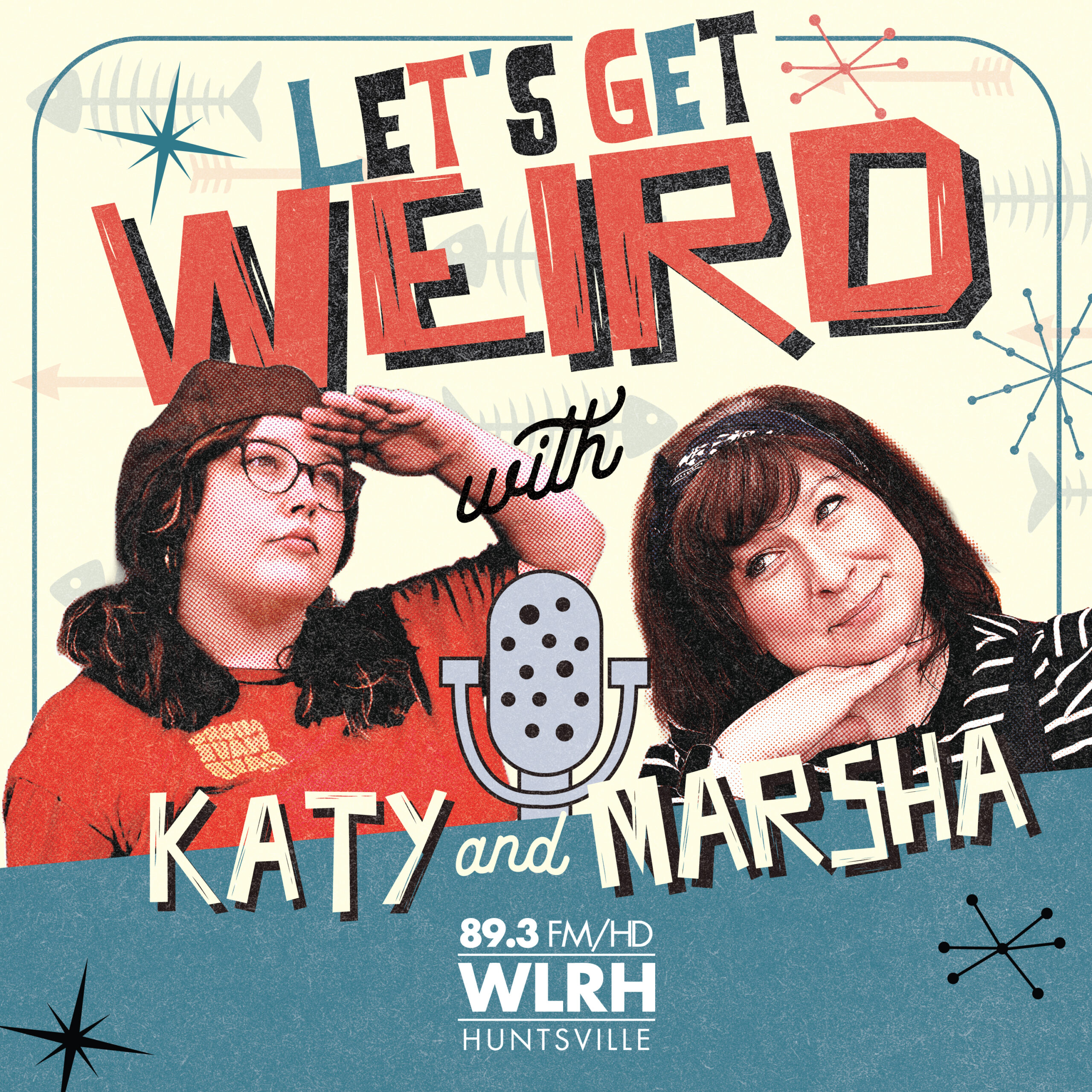 Let's Get Weird with Katy and Marsha podcast artwork